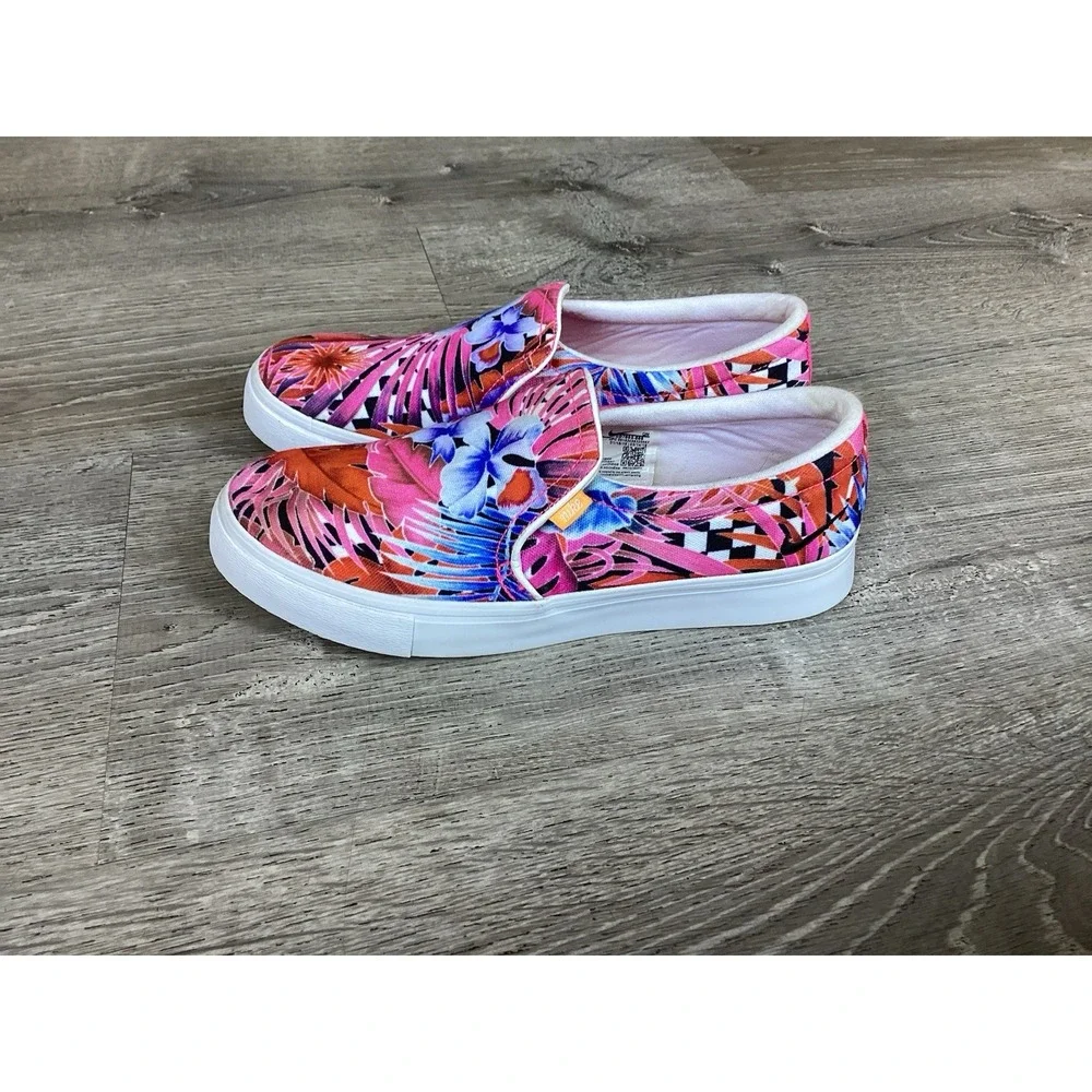 Nike Women's Court Royale Leser Floral Print Slip On Shoes CD7003-600 Size 7